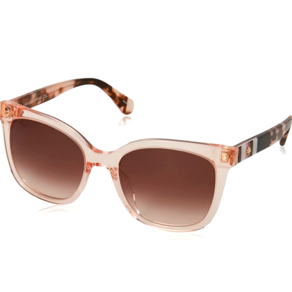 Kate Spade Light Pink/Leopard Sunglasses